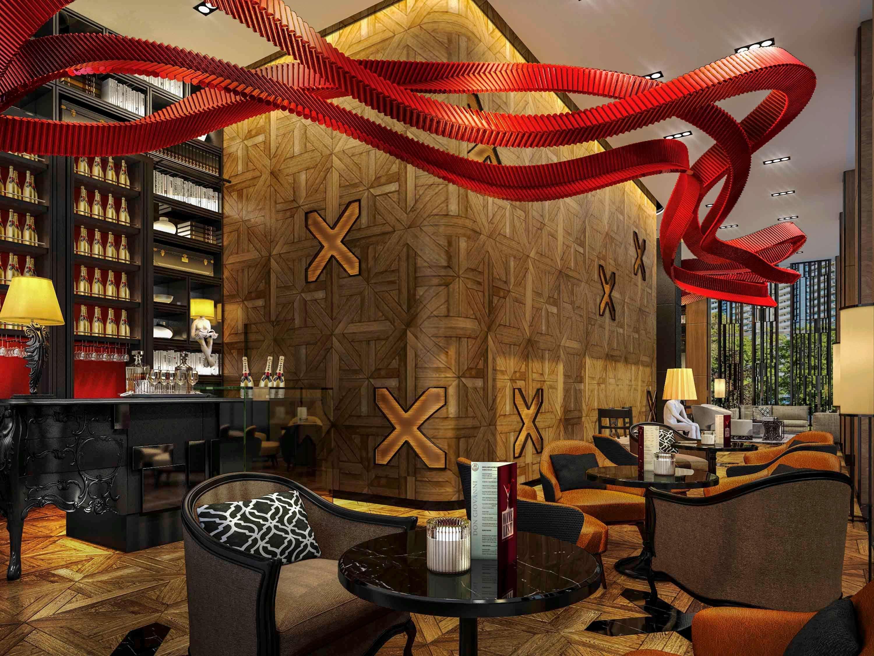 Sofitel Adelaide Hotel Exterior foto Interior of a Starbucks Reserve store
